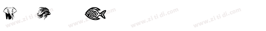 Cute Animals Regular字体转换 Cute Animals Regular字体转换